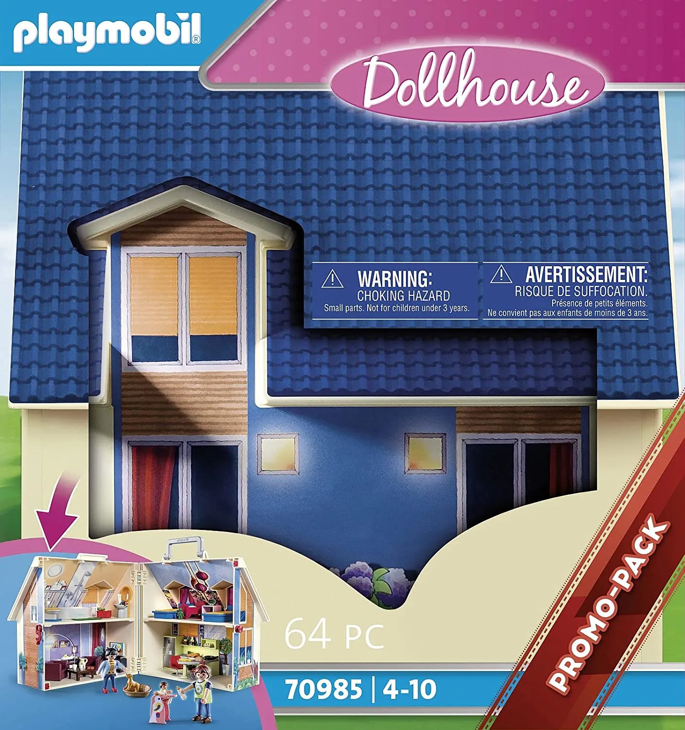 PLAYMOBIL 70985 Dollhouse-Take along Dollhouse