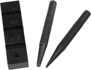 Pocket Chain Repair Tool, Pocket Chainsaw Chain Repair Tool Set, Resistant Carbon Steel, Compact Size, for Easy Chain Repair in Woods or Workshop