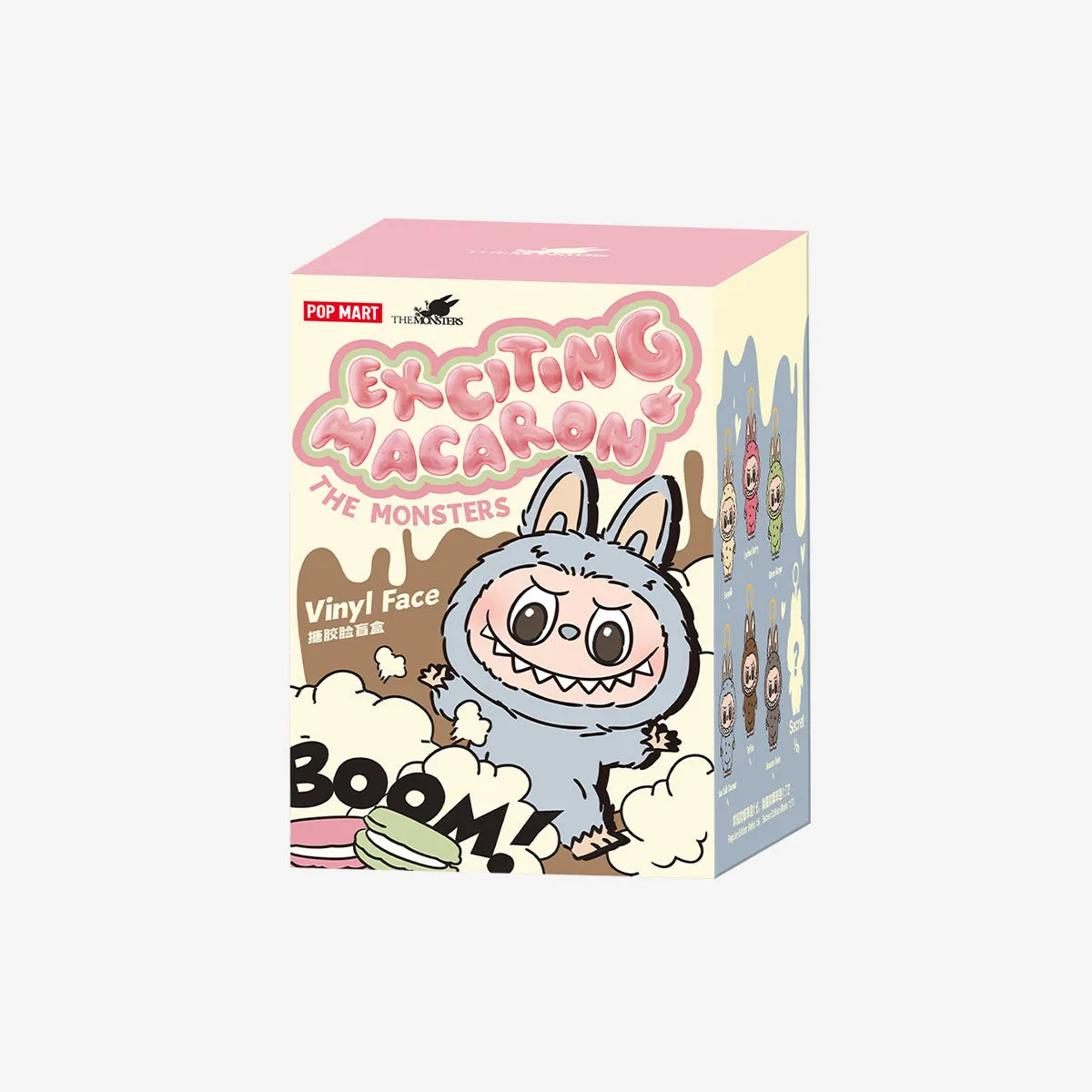 POP MART THE MONSTERS Exciting Macaron Vinyl Face Blind Box