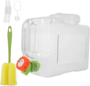 POPETPOP Large Portable Water Storage Bucket 3l Camping Water Container Handle Collapsible Jug for Outdoor Use