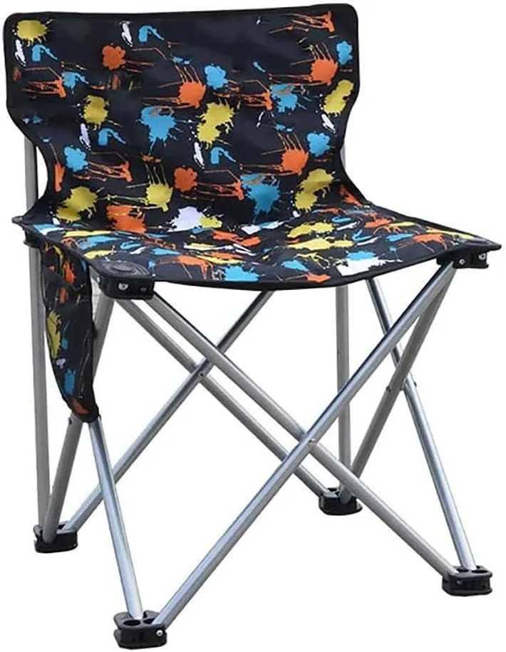 Portable Foldable Beach Chair - Lightweight and Convenient Fishing Stool for Outdoor Activities, Office Breaks, and Camping