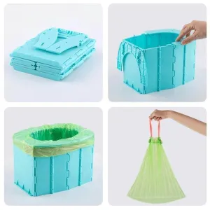 Portable Folding Camping Toilet - Travel Toilet for Outdoors
