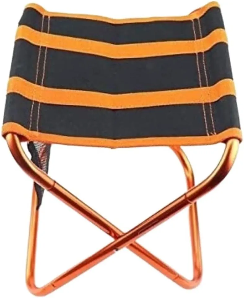 Portable Folding Chair Camping Chair Outdoor Folding Chair Camping Chair Fishing Picnic BBQ Seat Ultralight Fishing Chair Aviation Aluminum Folding Stool Foldable Chair Folding Camping Chair