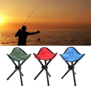Portable Folding Fishing Chair – Lightweight Outdoor Camping Stool