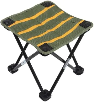 Portable Folding Fishing Stool, Lightweight Compact Camping Seat for Outdoor Travel, Garden, Balcony Use
