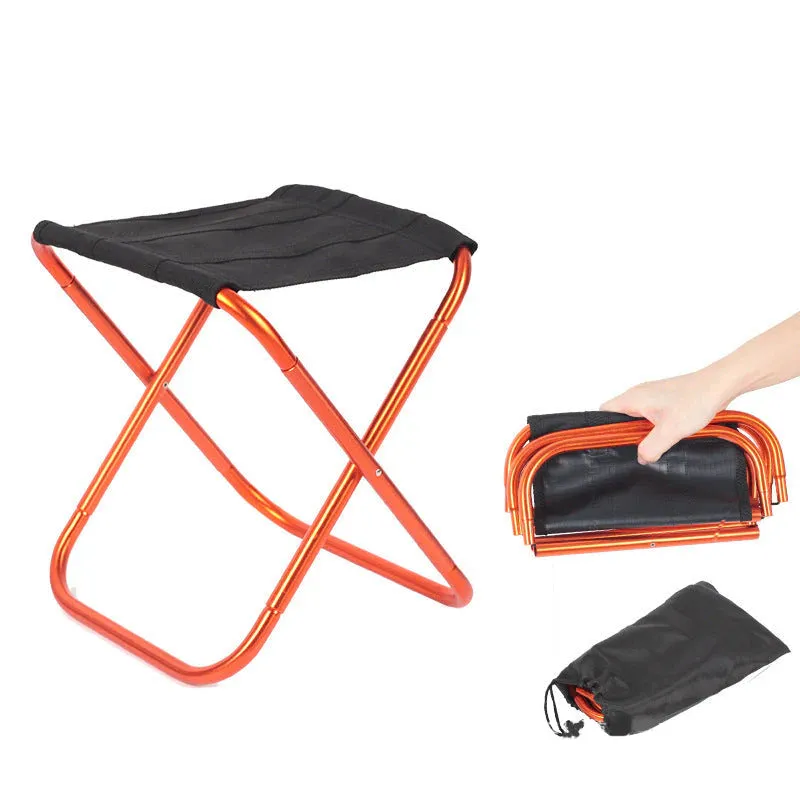 Portable Folding Stool For Outdoor Camping & Fishing & Trips