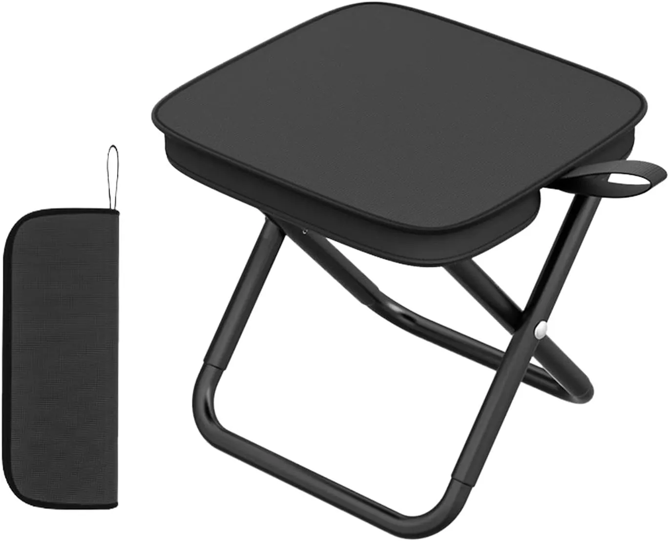Portable Folding Stool | Portable Fishing Chair | Multifunctional Camping Stool, Small Lightweight Folding Stool for Indoors and Outdoors