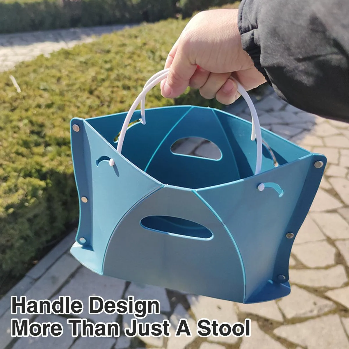 Portable Outdoor Folding Stool Camping Fishing Chair Lightweight for Travel