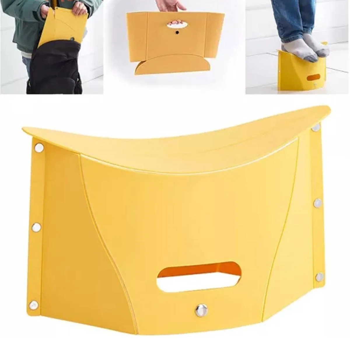 Portable Outdoor Folding Stool Camping Fishing Chair Lightweight for Travel