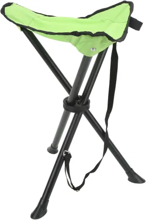 Portable Seat, Oxford Cloth Camping Stool Portable Chair with High Stability for Outdoor Fishing (Green)