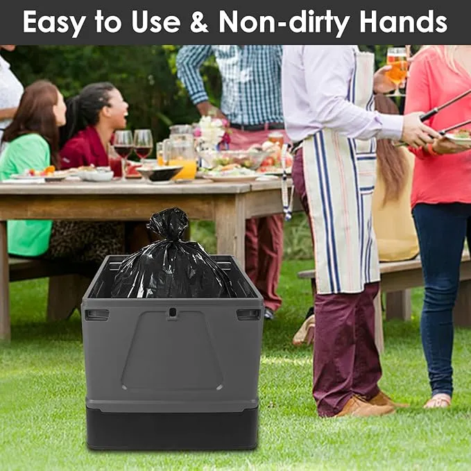 Portable Toilet for Adults Camping,Portable Travel Toilet with Lid,Foldable Portable Emergency Potty for Car/Outdoor Camp