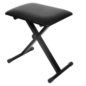 Portable X Shaped Bench Melodic Piano Stool Seat