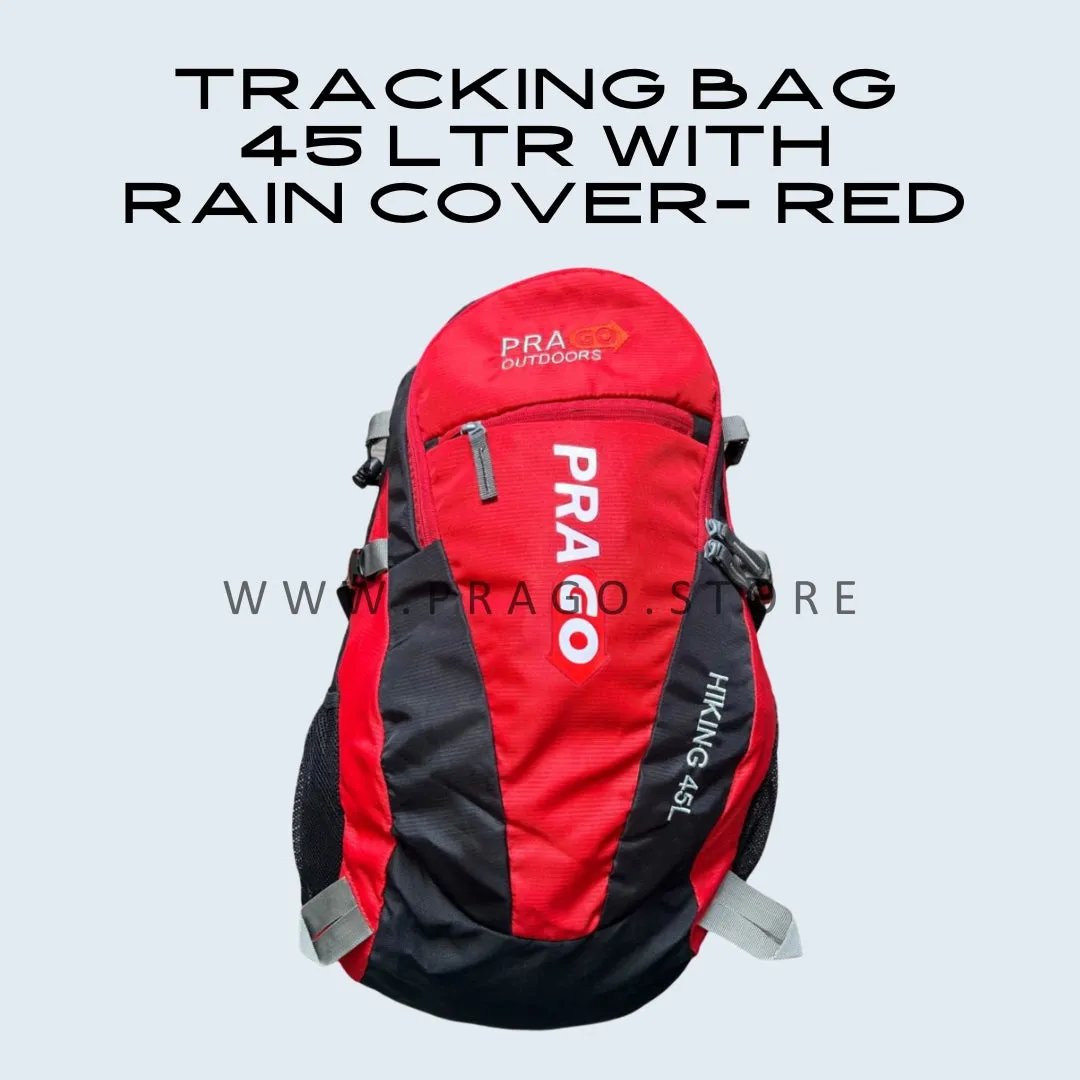 Prago Tracking bag 45 Ltr with rain cover