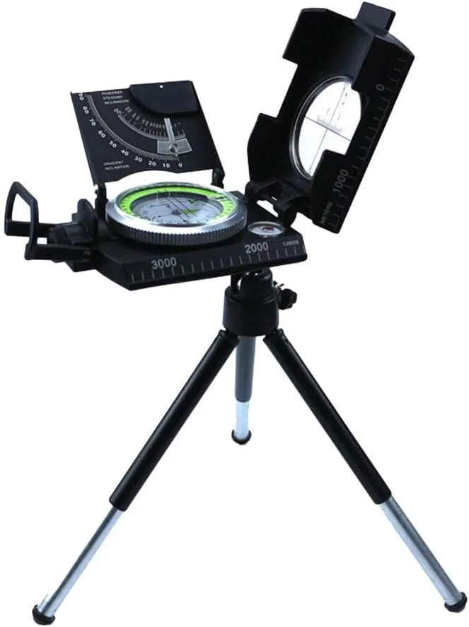 Precision Lensatic Compass for Outdoor Exploration