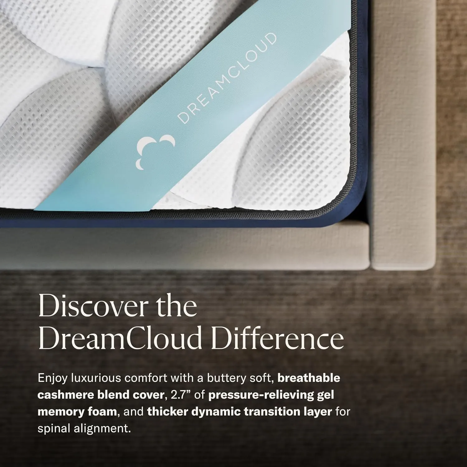 Premier 13" Queen Mattress - Luxury Gel Memory Foam - 365 Night Trial - Premium Pressure-Relieving Layers - Forever Warranty - CertiPUR-US® Certified