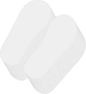 Professional Spray Tan Feet Pads - Disposable Foam Feet Protectors for Tanning Hygienic & Comfortable Feet for Spray Tanning - Spray Tan Foot Covers for Tanning Tent (White, 60Pairs)