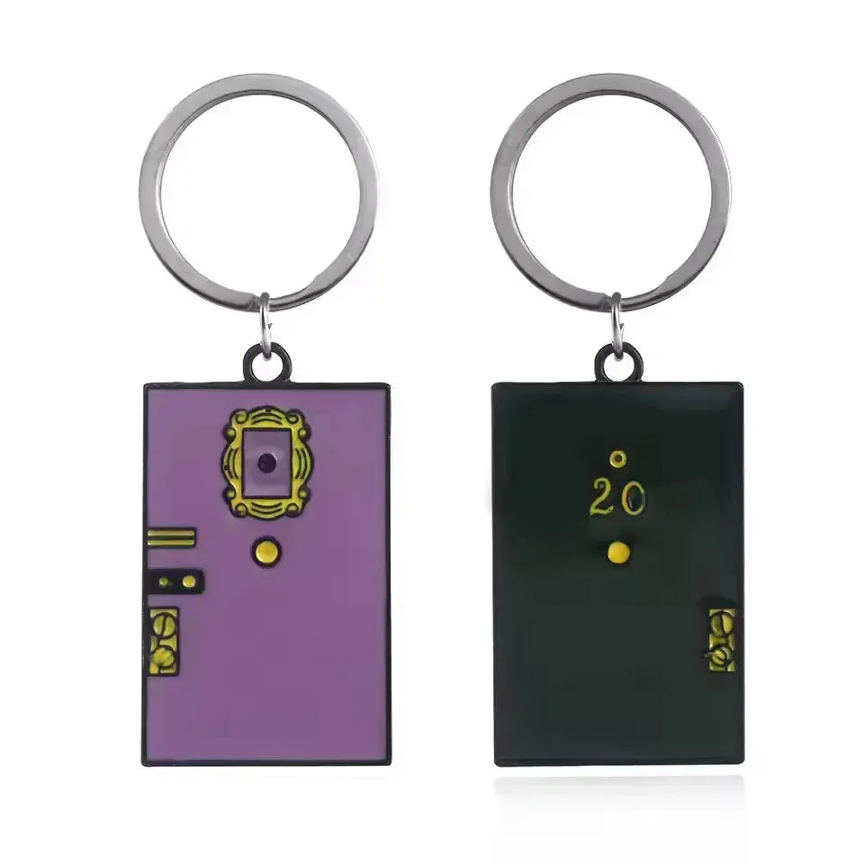 Quirky Friends TV Show Acrylic Keychain