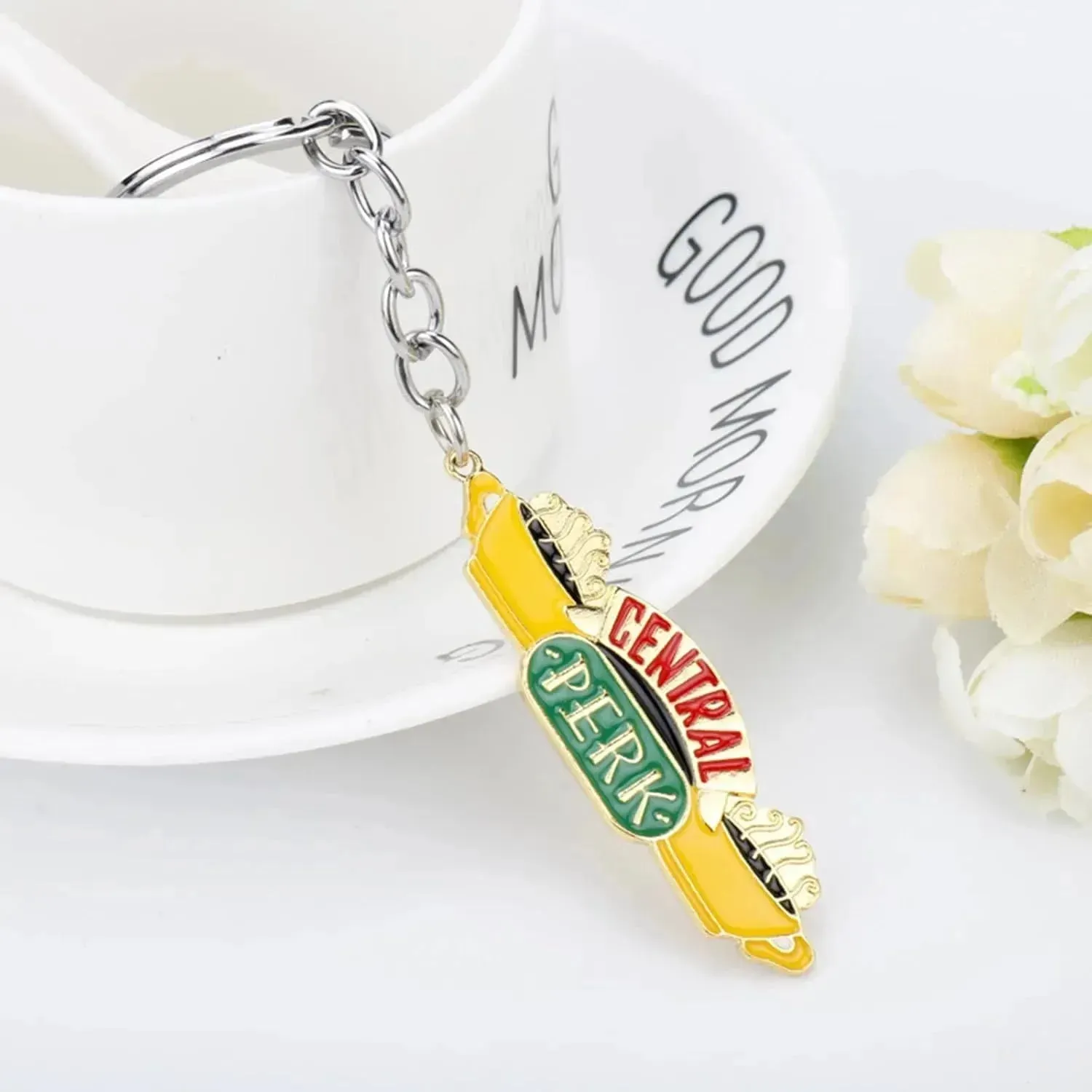 Quirky Friends TV Show Acrylic Keychain