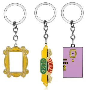 Quirky Friends TV Show Acrylic Keychain