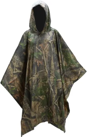 Rain Poncho, Raincoat Ripstop Rain Coat Jacket Tent Shelter with Hooded Other Mountaineering Tool Accessories Supplies