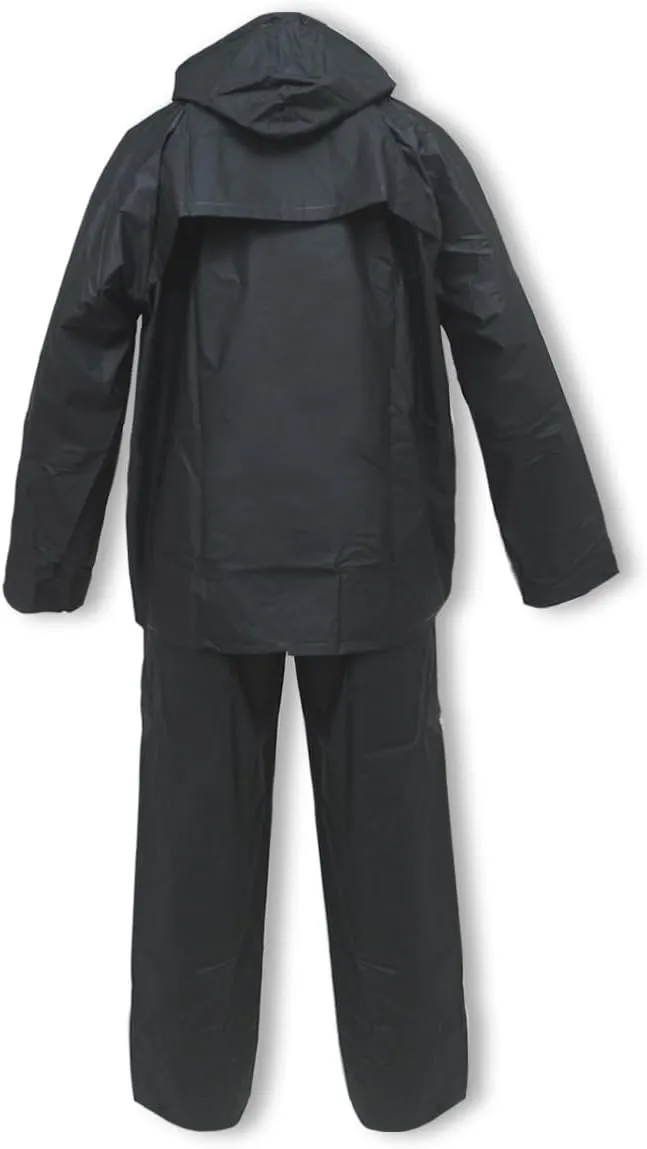 Rain Suit for Men Women EVA Ultra-Lite Waterproof Protective Rain Coat Jacket with Pants Rain Gear Workwear