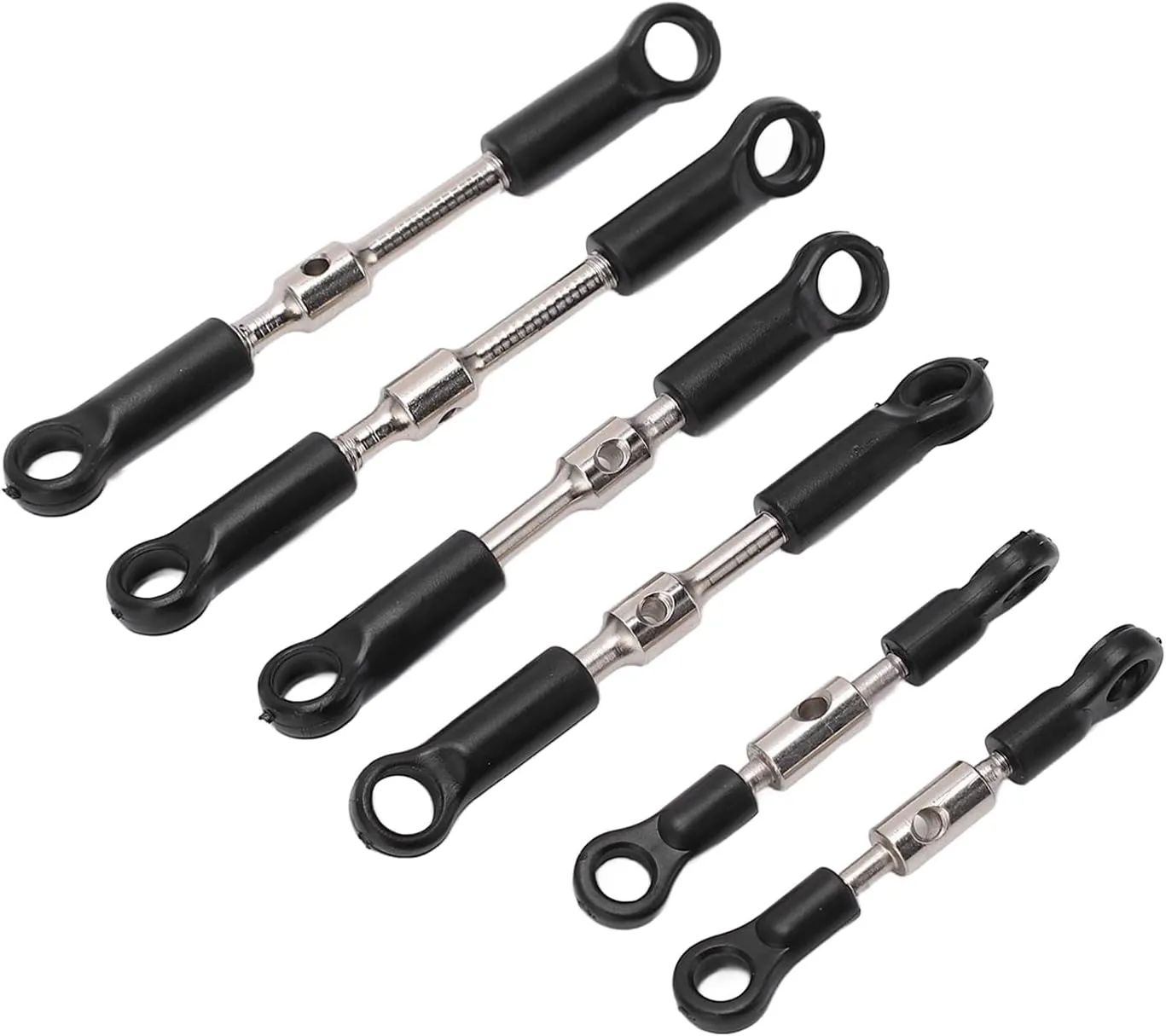 RC Tie Link Rods Set, Replacement Servo Pull Rod, for WLtoys 144001 144002 124018 124019 124017 124016
