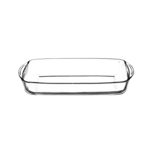 Rect Glass Baker 34Cm