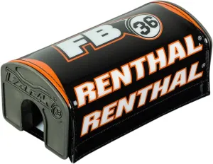 Renthal P347 Fatbar36 Pad - Black/Orange/White