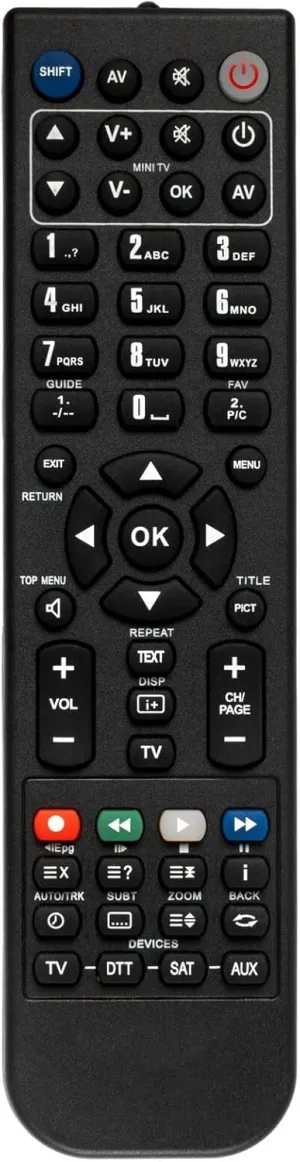 Replacement Remote for Krell KAV500I, KAV300R, KAV250CD, KAV280P #Renmote689017