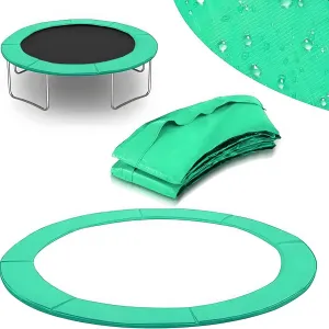 Replacement Trampoline Safety Pad Mat, 8ft 10ft 12ft 14ft 15ft 16ft Trampoline Edge Protection UV Resistant Protector Mat Waterproof Spring Protection Cover Accessories Padding Replacement