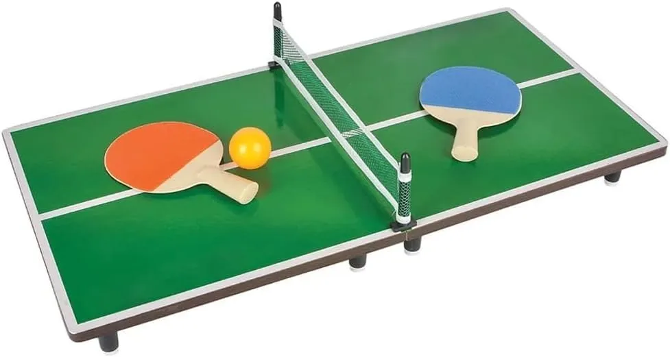 Rhode Island Novelty 24" X 12" Mini Ping Pong Game, 1 Set per Order