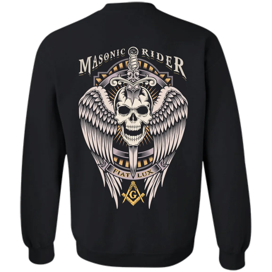 Rider Freemason Square & Compass Symbol