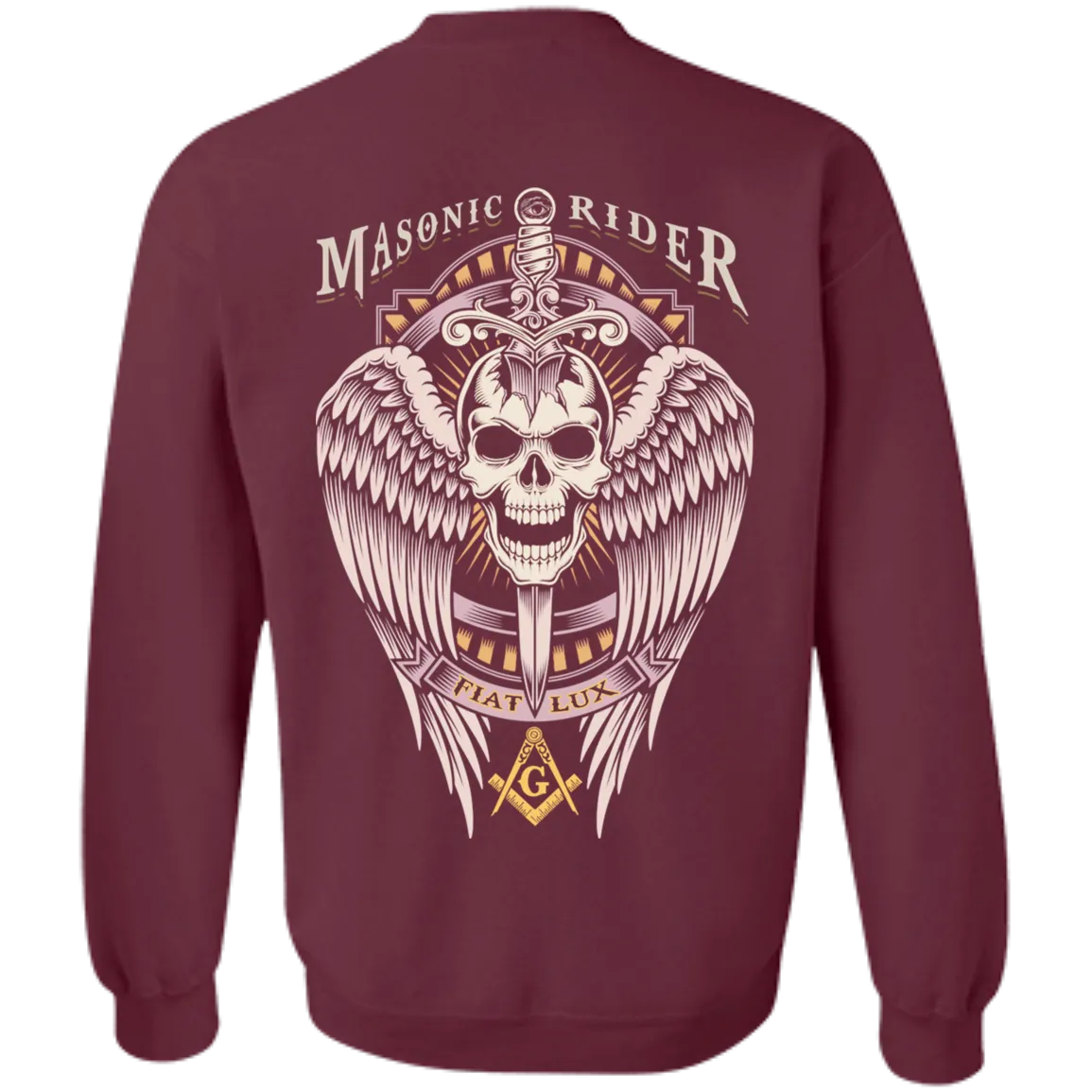 Rider Freemason Square & Compass Symbol