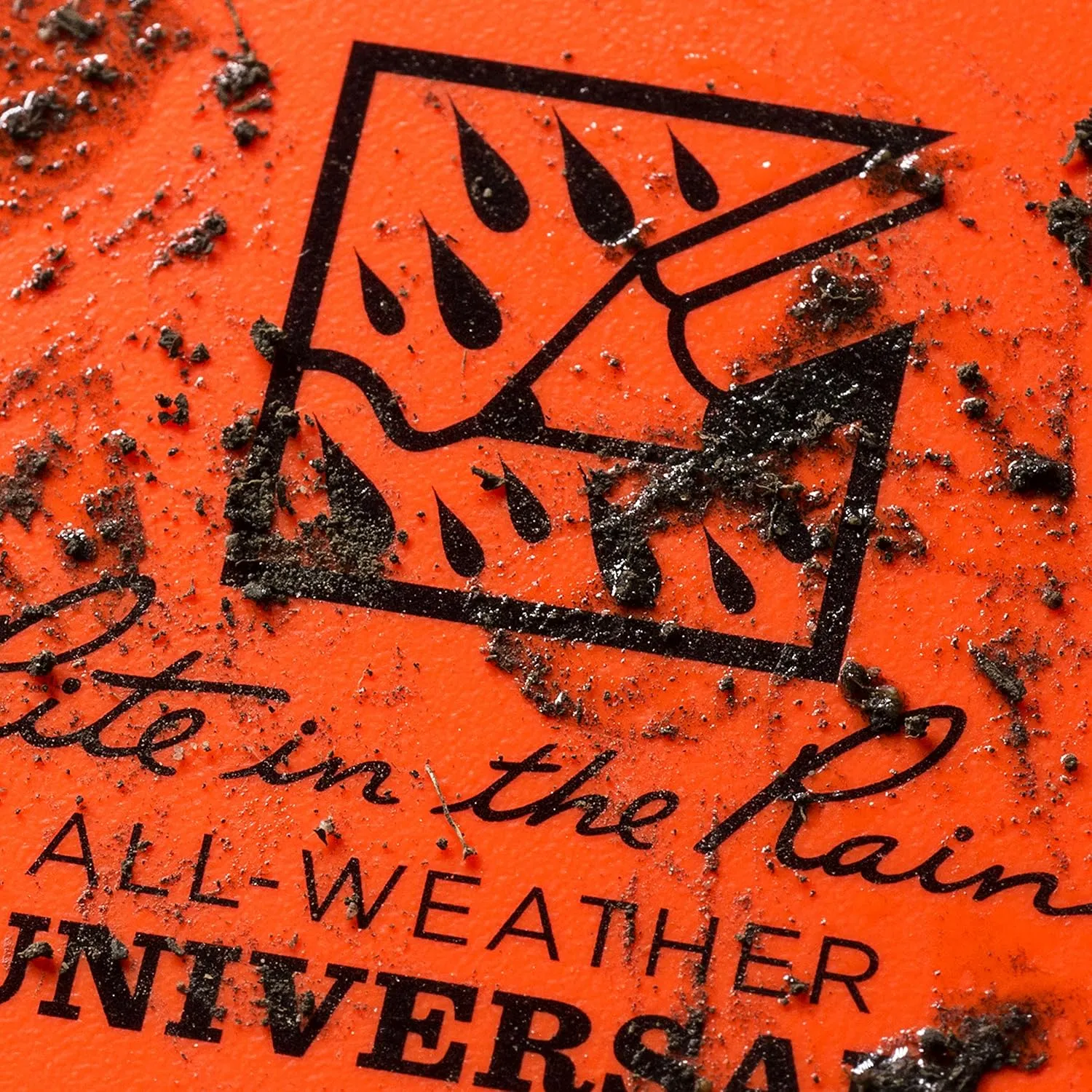 Rite in the Rain Weatherproof Top Spiral Notebook, 4" x 6", Orange Cover, Universal Pattern, 3 Pack (No.OR46-3)