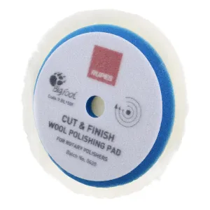 RUPES 125 mm Cut & Finish Wool Rotary Backing pad