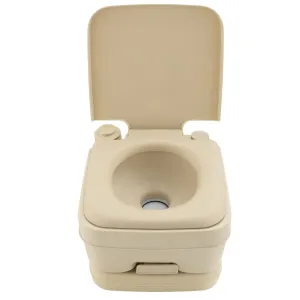 RV Portable Toilet 2 ½ Gallon | Tan