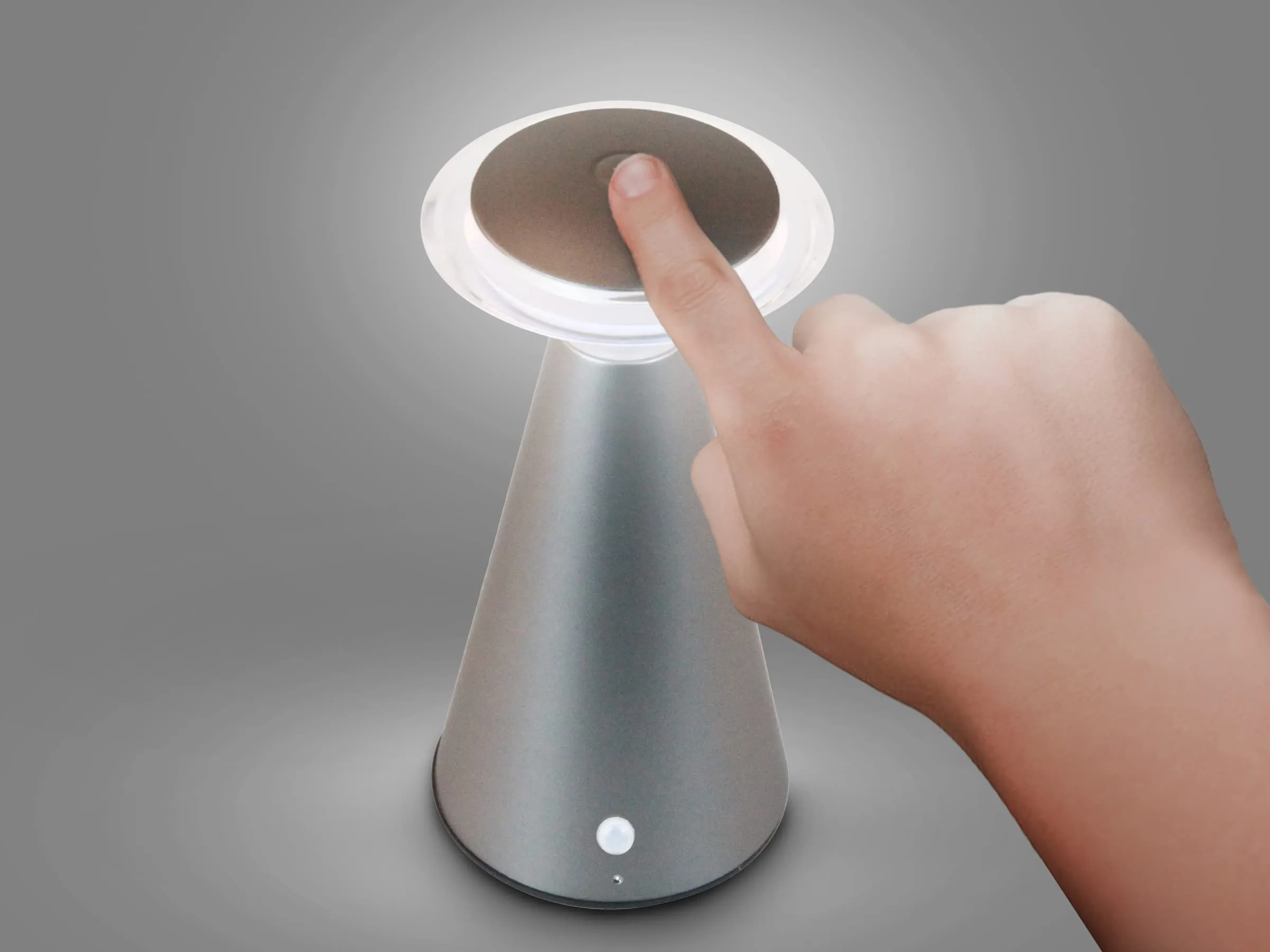 Rynx | Light It! By Fulcrum Silver Sensor Lantern - Single Pack, Abs Plastic, Indoor/Outdoor Use