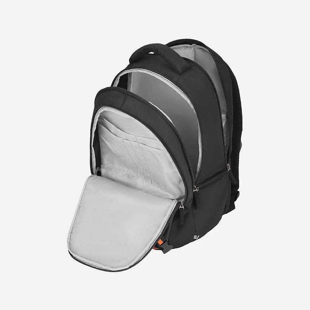 Safari Aero 38L Black School Backpack with Raincover