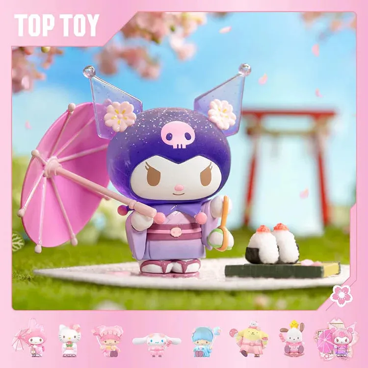 Sanrio Characters Cherry Blossom and Wagashi Series Blind Box