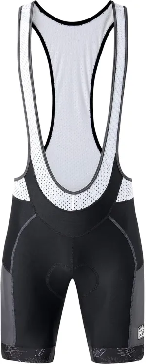 Santic Cycling Bib Shorts Men Padded Cycling Bib Tights Men Bike Bibs with Pocket