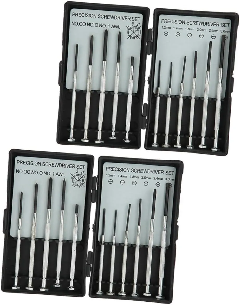 Screw Driver Set for Watch Repair Mini Precision Screwdriver Multi-use Tool for Glasses Mobile Phones