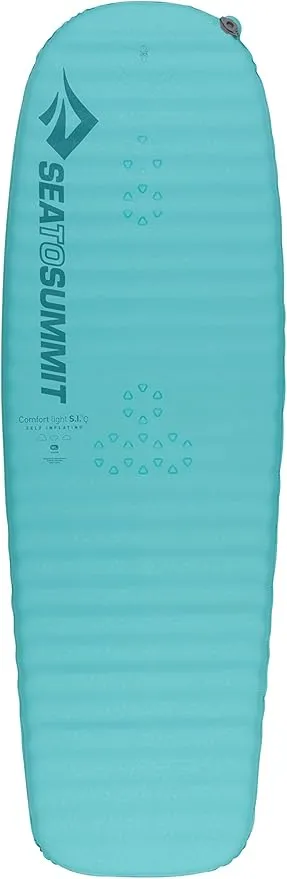 Sea to Summit Comfort Light Self-Inflating Foam Sleeping Pad for Camping and Backpacking, Women's Large (72 x 23 x 2 inches)
