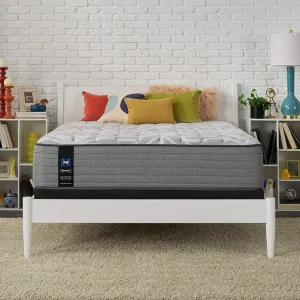 Sealy Posturepedic Spring Silver Pine Faux Eurotop Medium Feel Mattress, King