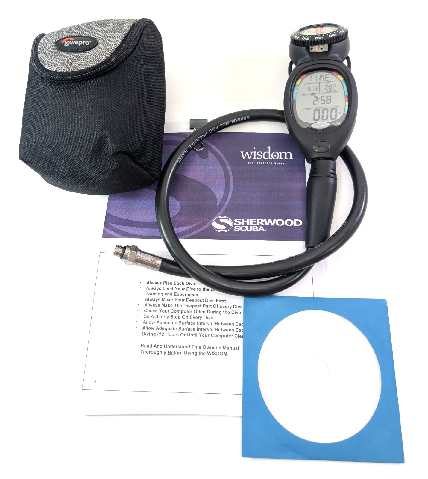 Sherwood WISDOM Air Integrated Scuba Dive Computer Air & Nitrox            #5428