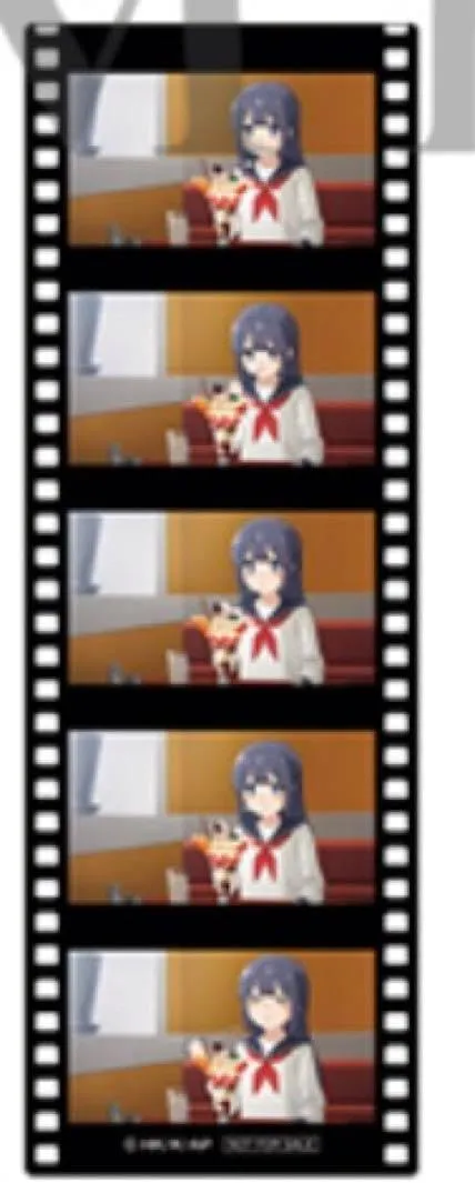 Shoko Blue Pig School Bag Girl 9th Week Admission Bonus Film Frame Style Bookmark
