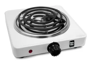 SINGLE COIL ELECTRIC BURNER BLACK