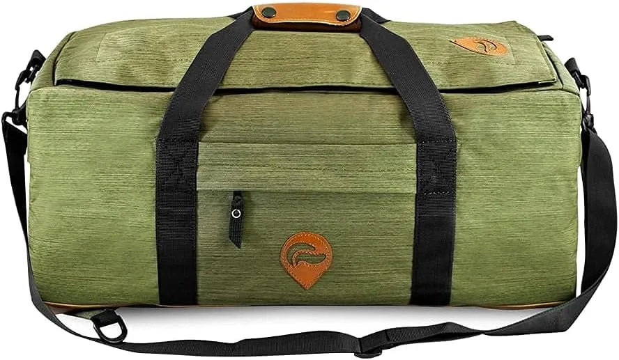 Skunk Hybrid Backpack/Duffle - Smell Proof - Weather Resistant - With Combo Lock US PATENT NUMBER : D819327