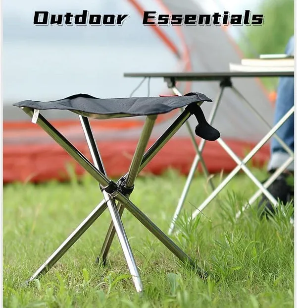 Small Travel Foldable Camping Stool With Bag