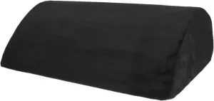 Sofa Back Cushion Foot Pillow Memory Foam Portable Straps for Travel Work