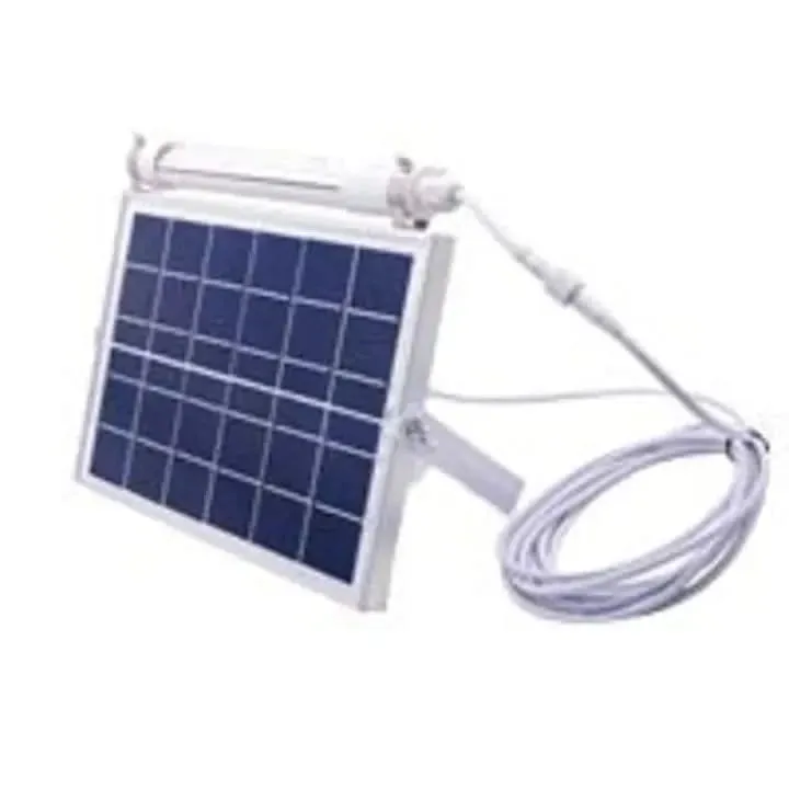 Solar Lamps For Home Outdoor, Indoor, Parking, Street Waterproof Rechargeable Light With Panel & Remote (100W)